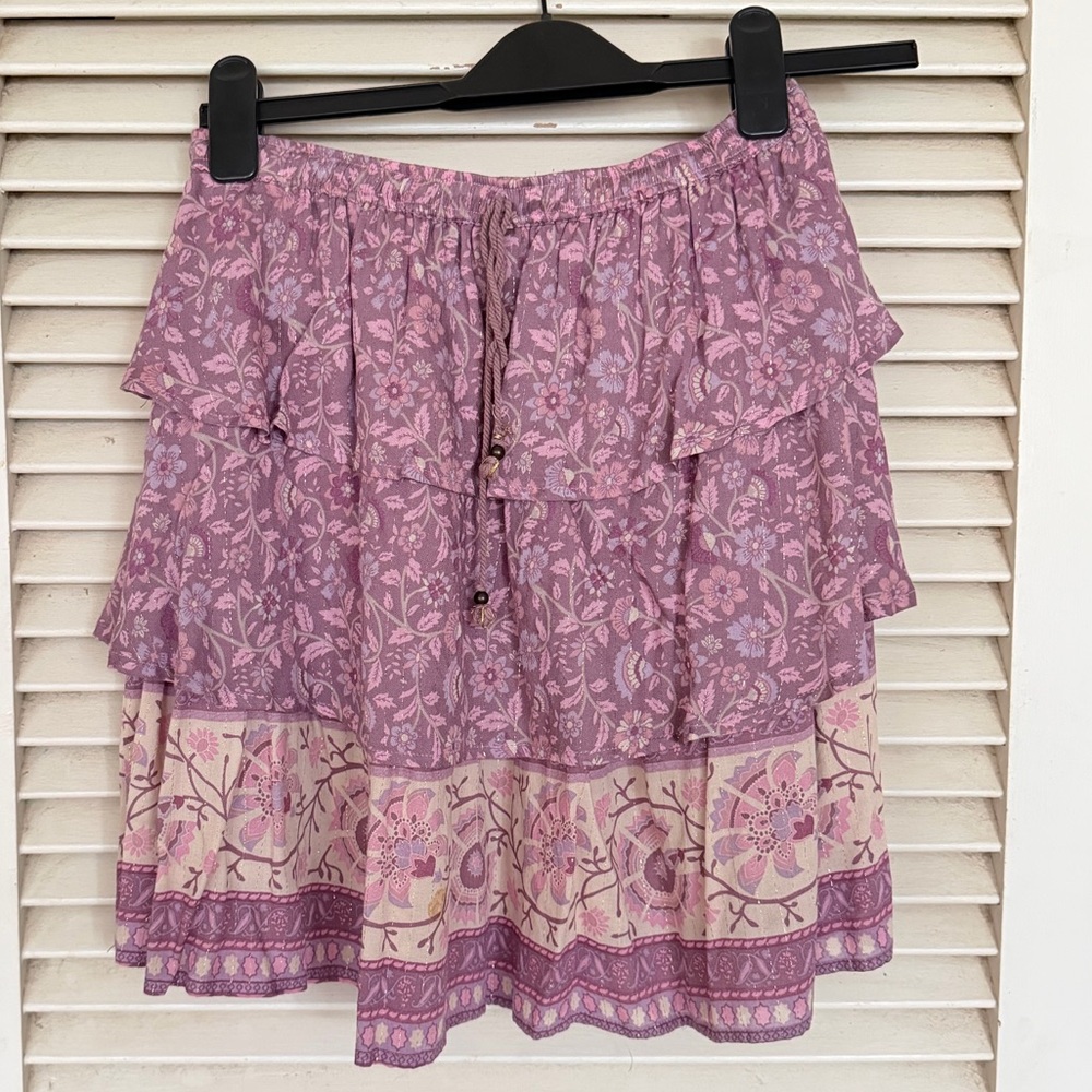Spell and the gypsy lavender ruffle skirt